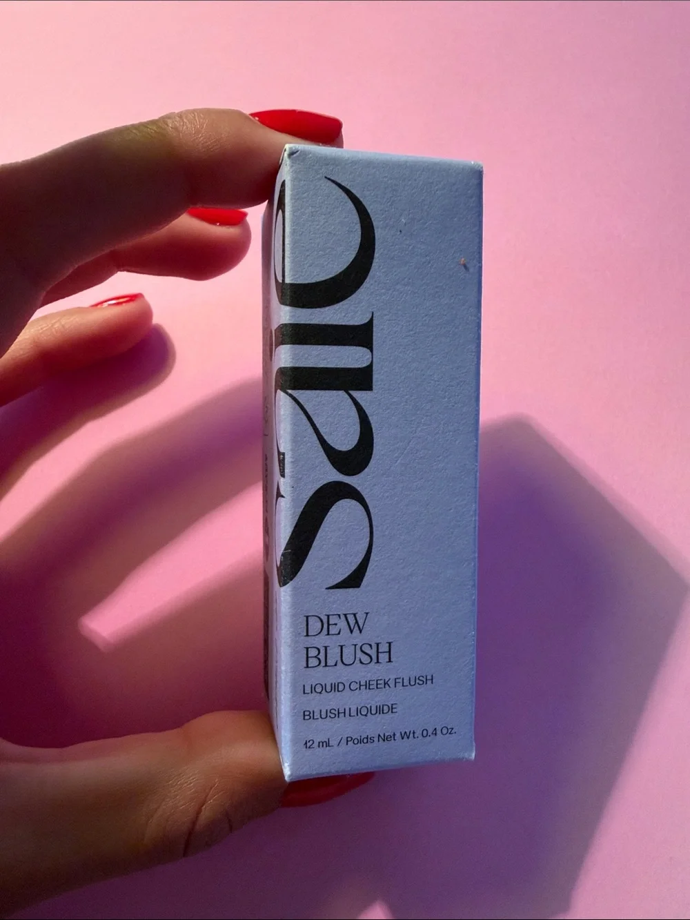 Saie Dew Blush Liquid Cheek Flush - SHADE CHILLY